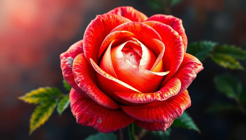 hyper realistic rose drawing