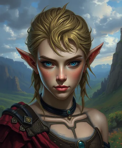 half-elf skin color