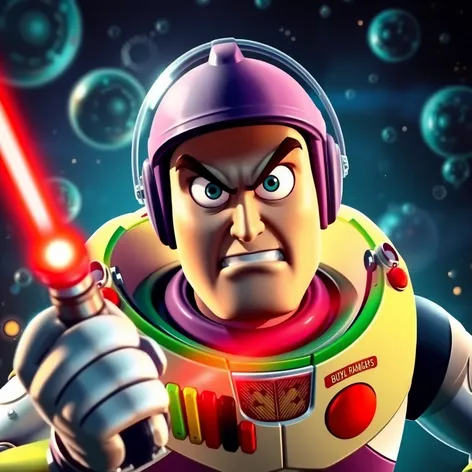 buzz lightyear angry