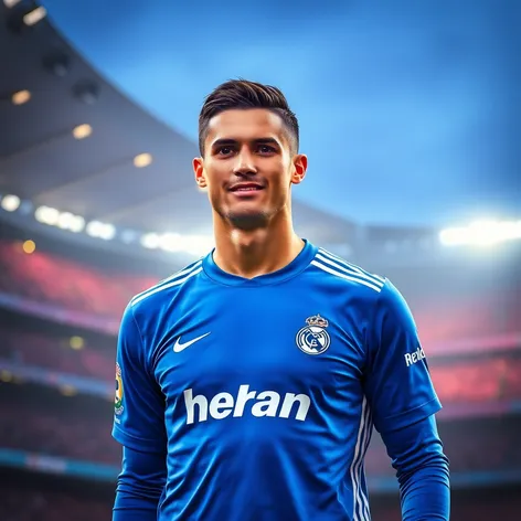 ronaldo real madrid blue