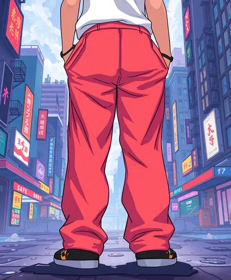 anime baggy pants