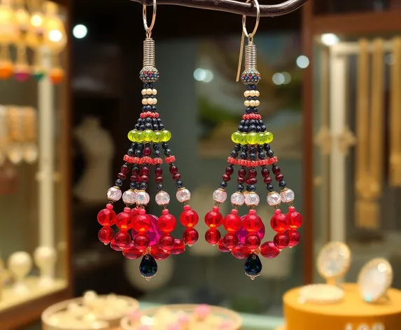 beaded earrings