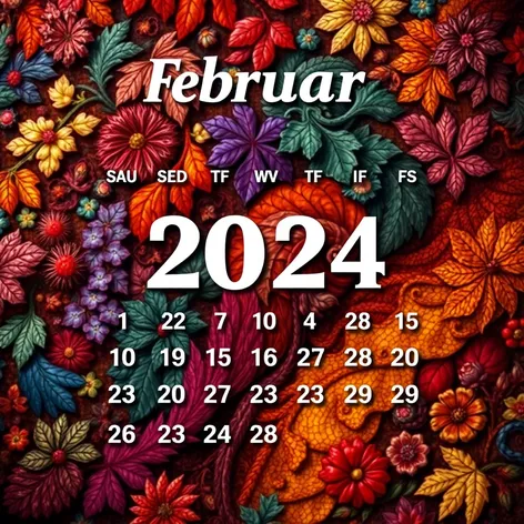 printable calendar february 2024