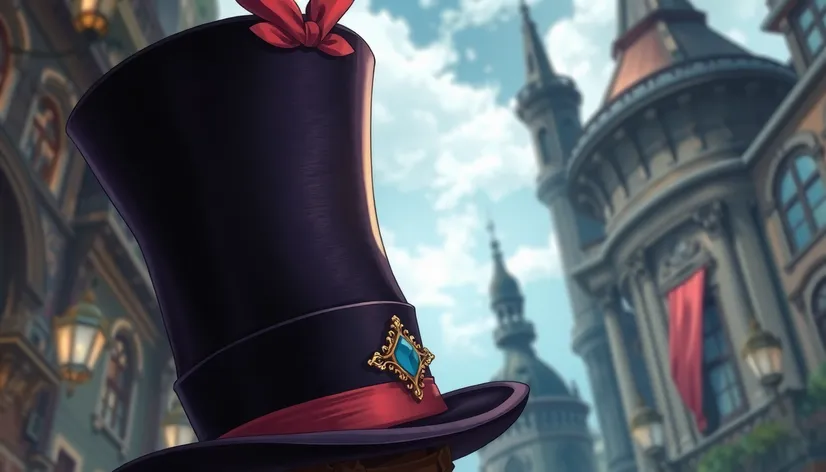 top hat anime