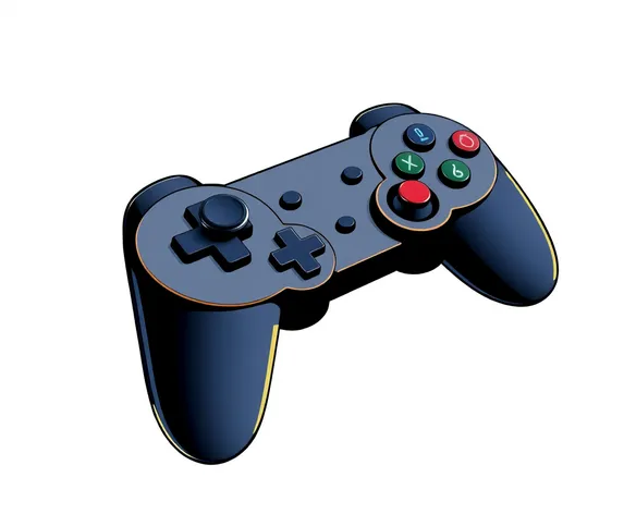 video game controller drawing