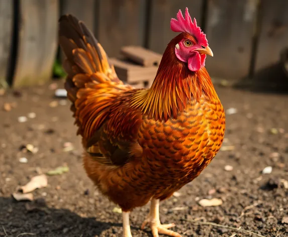 copper maran hen