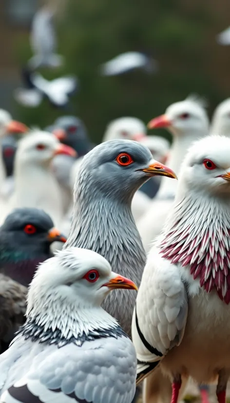 pigeons birds fursona