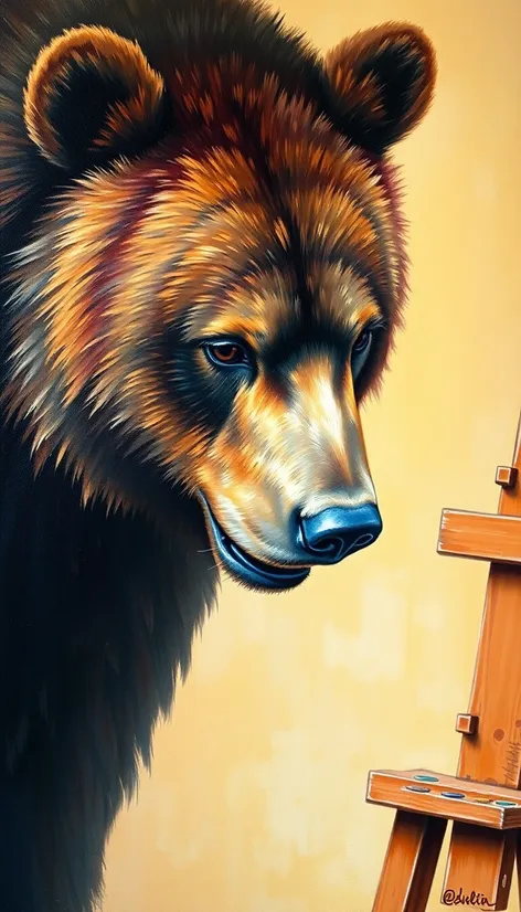 bear painting