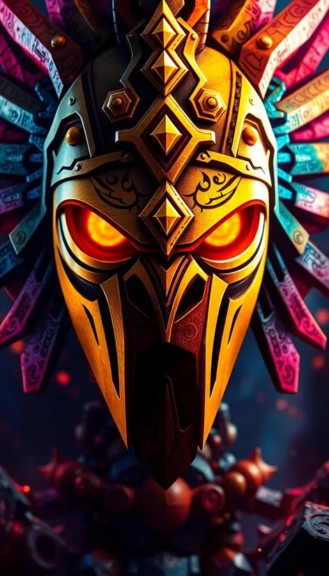 bionicle golden mask