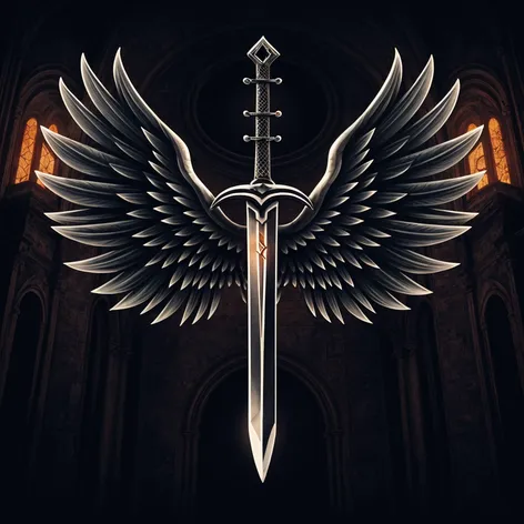 winged sword insignia