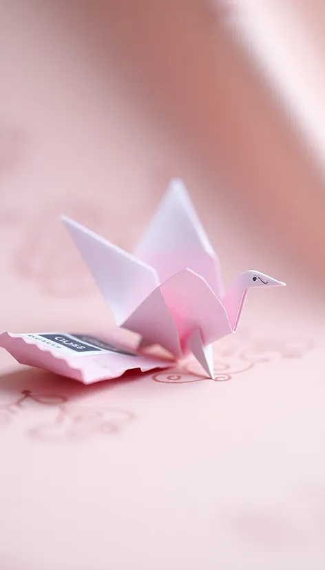 chewing gum wrapper origami