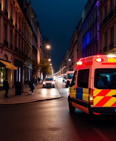 paris samu ambulance siren