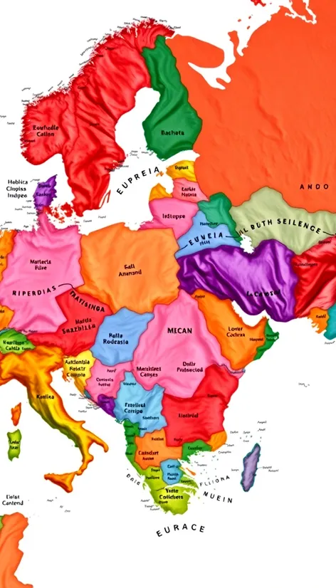 map of europe and