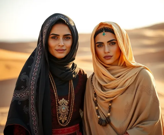 beautiful bedouin women