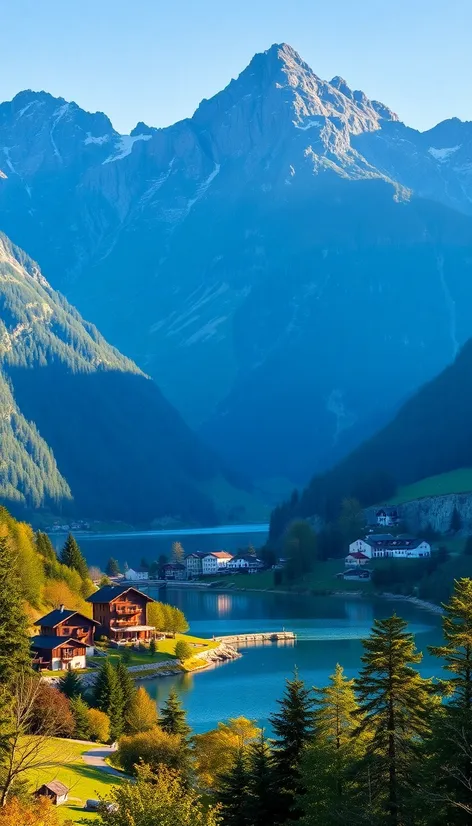 swiss valley - lake