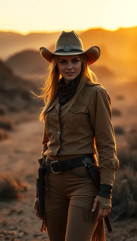 female human 5e cowboy