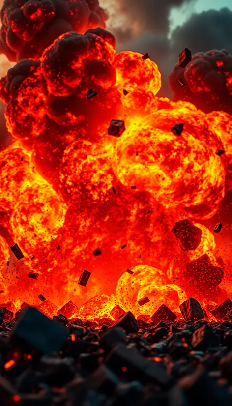 explosion background