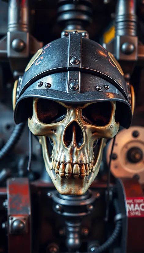 skull mc helmet