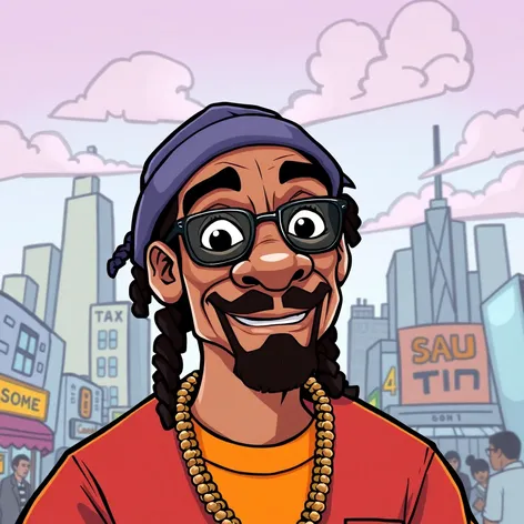 snoop dogg in cartoon