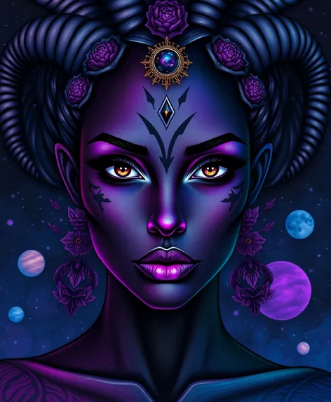 black aries goddess