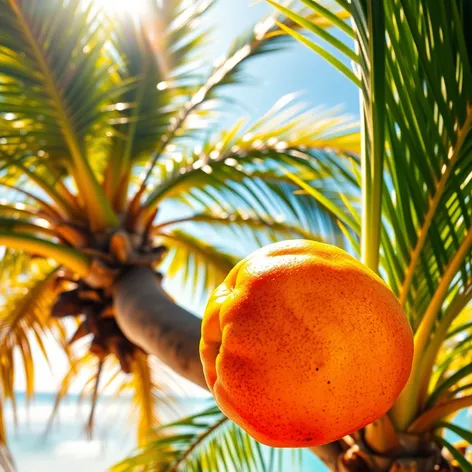 palm tree fruit