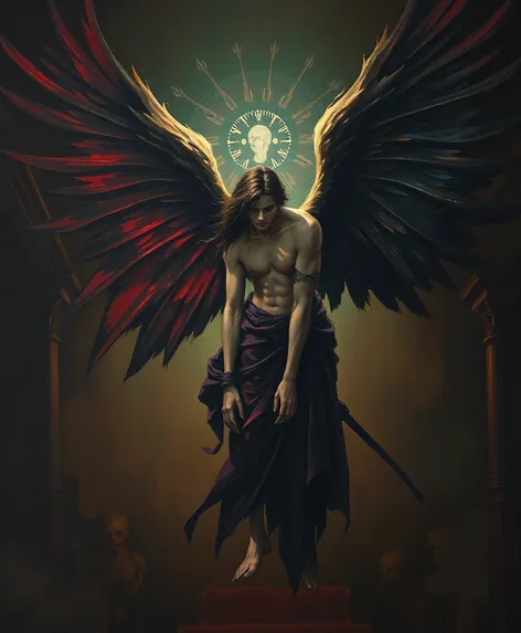 lucifer fallen angel painting