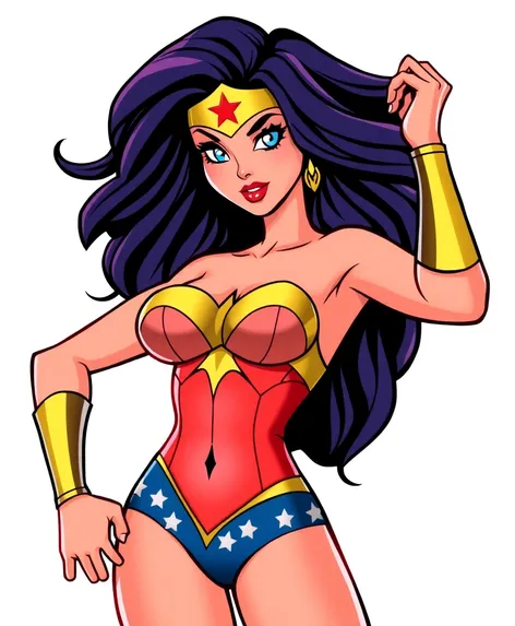 wonder woman bimbo