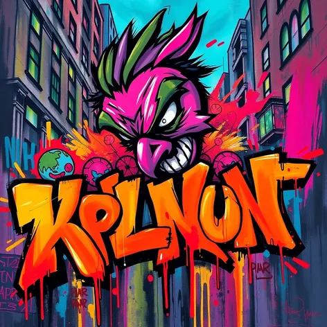 graffiti character art