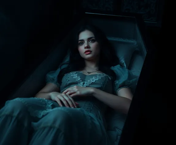 selena in coffin