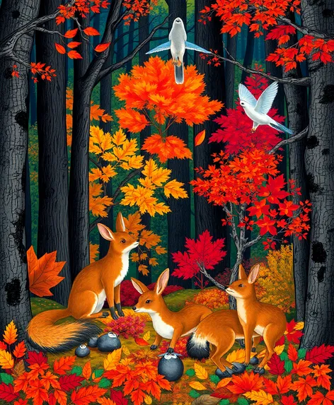 deciduous forest animals