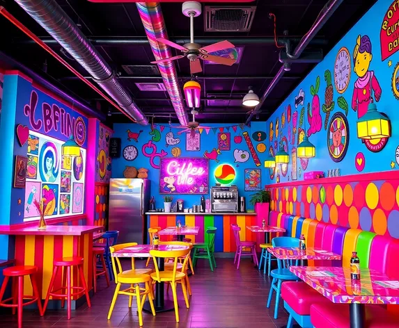 lisa frank cafe