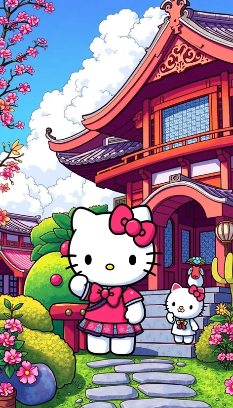 sanrio japanese village