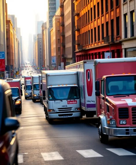 box truck delivery trucks