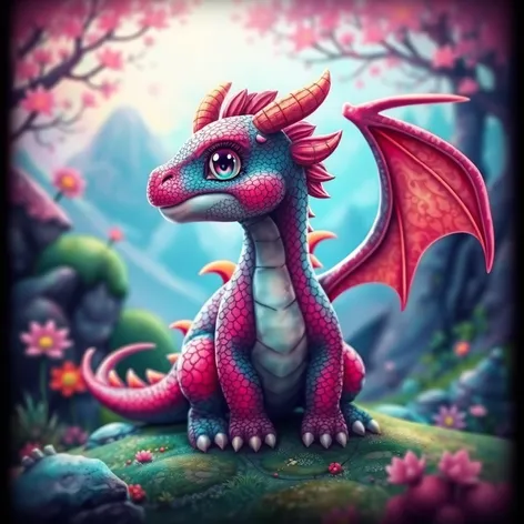 cute dragon backgrounds