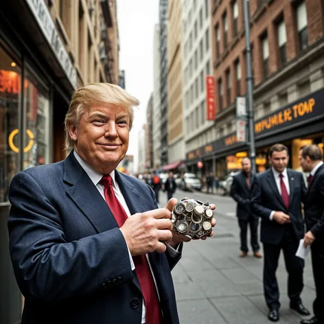 Donald Trump selling watches