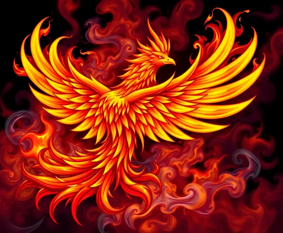 phoenix tattoo design