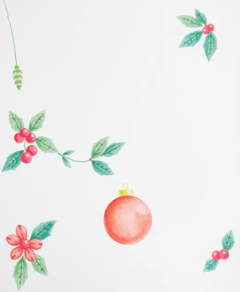 easy watercolor christmas paintings