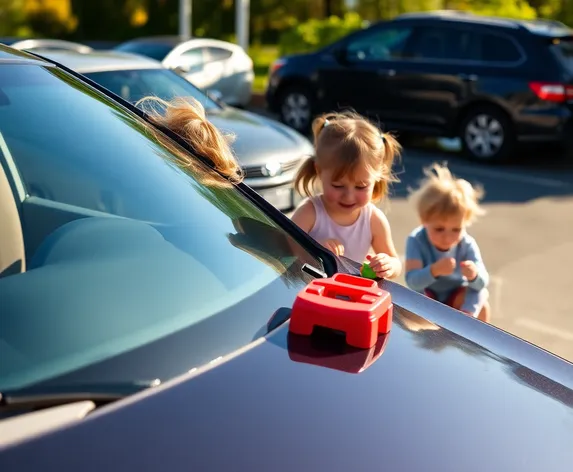 kids clean car