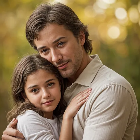 Dad with brown hair