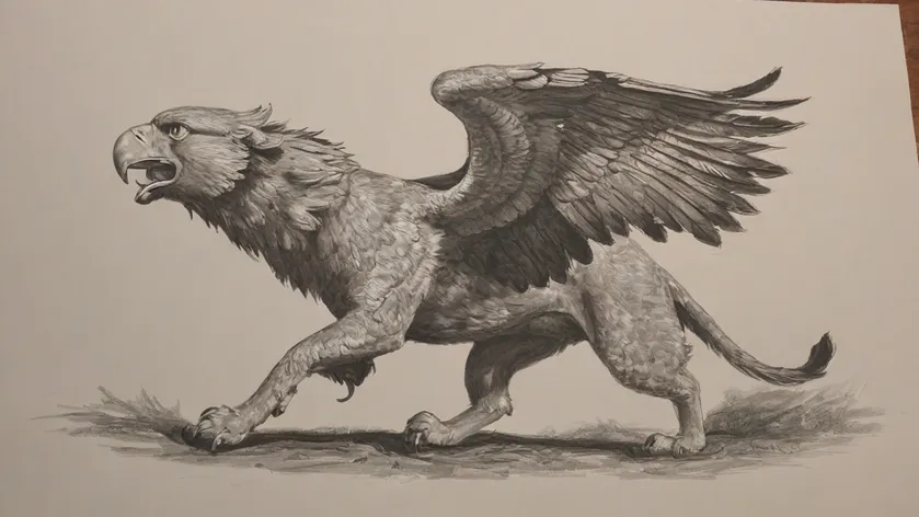 griffin drawing