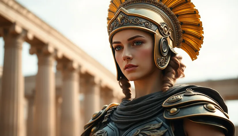 pictures of athena goddess