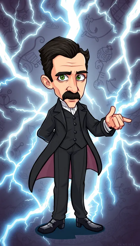 nikola tesla animated