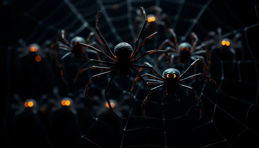 halloween spiders