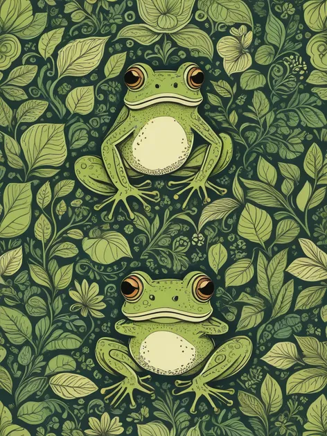 frog doodle