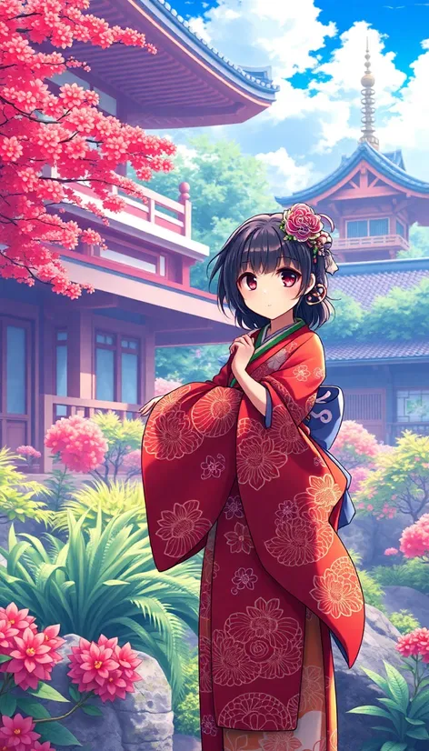 japanese kimono anime