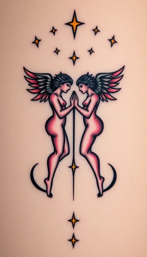 gemini male tattoos