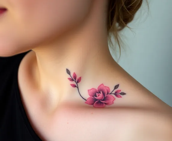 collar bone tattoos for