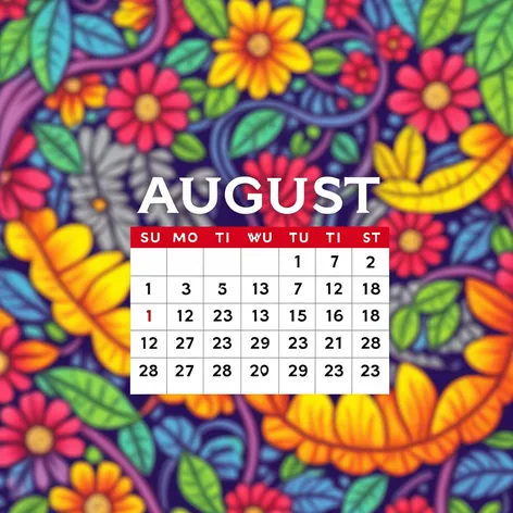 august 2023 calendar