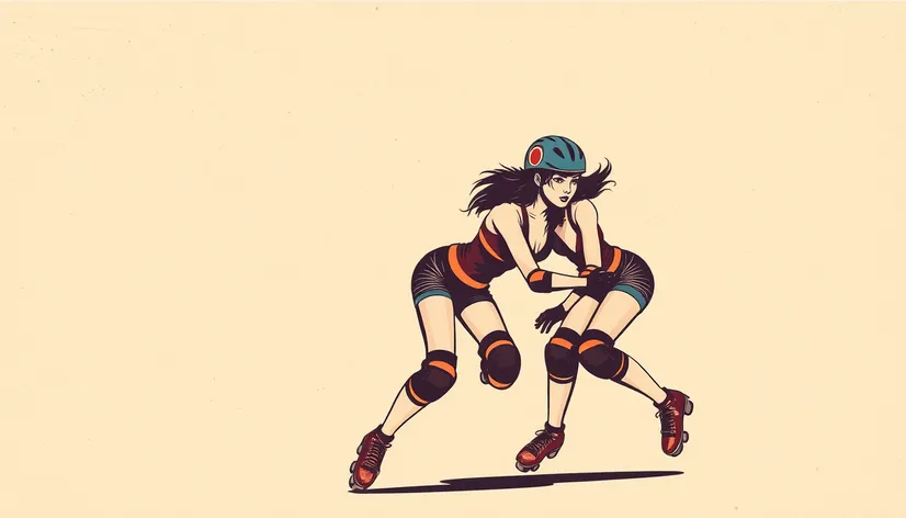 women's old roller derby