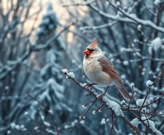 white cardinal